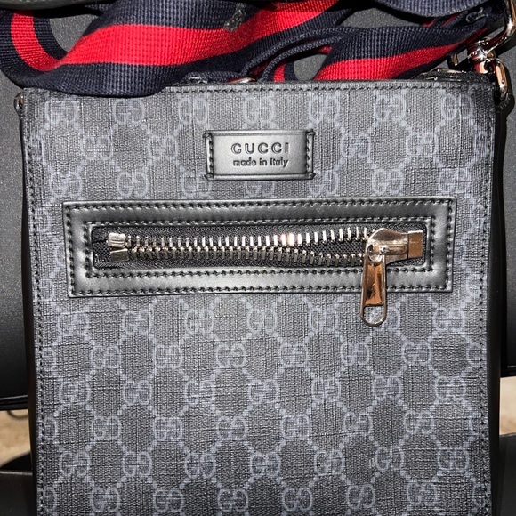 Gucci Bags Gg Black Small Messenger Bag Poshmark